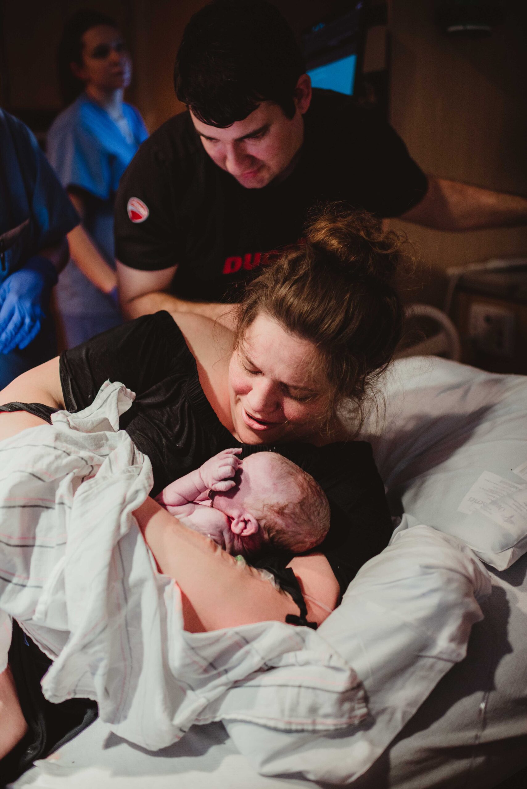 Simon's Birth Story; Birth Photography in Lafayette Indiana at IU Health Arnett 