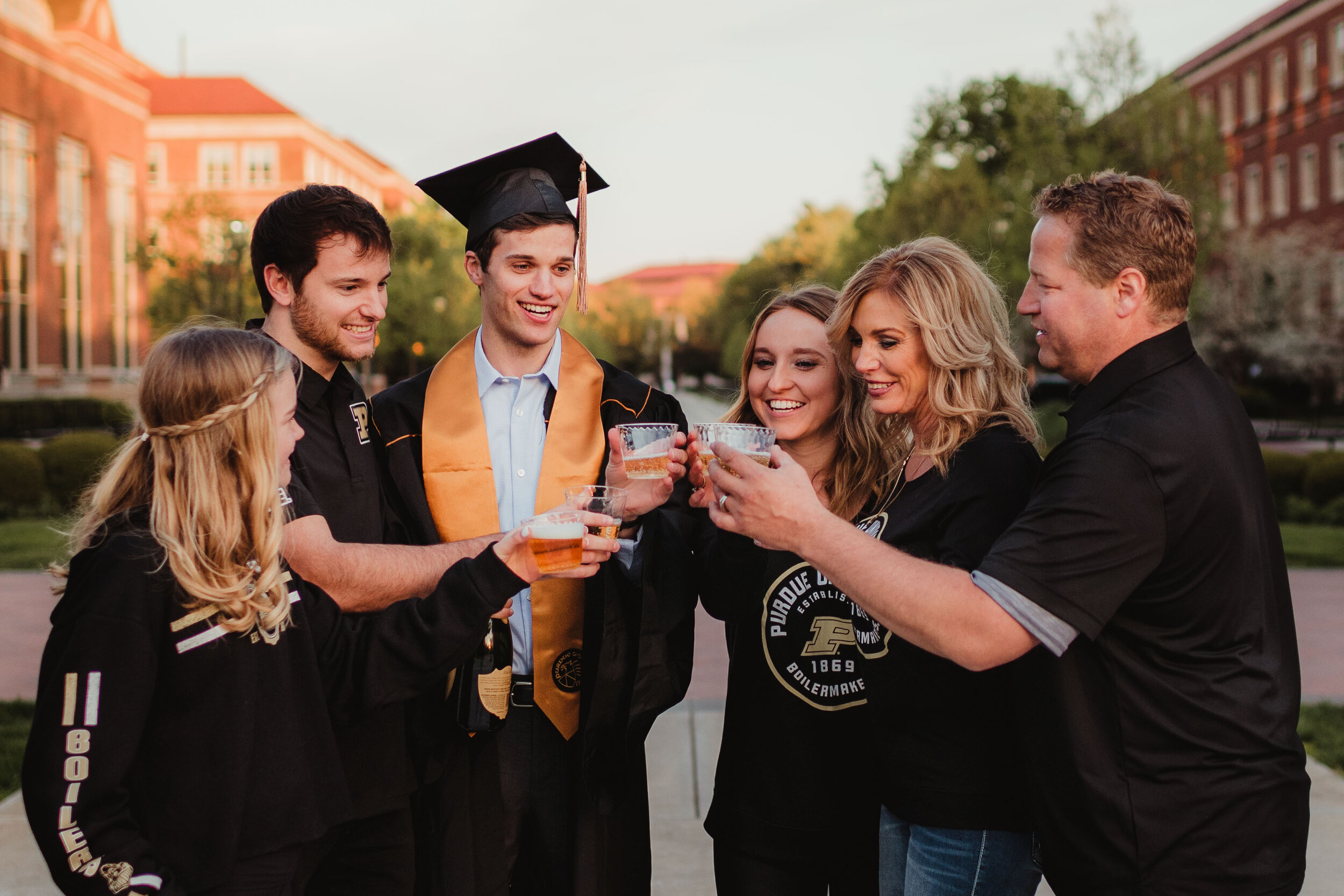 Graduation Toast Purdue University