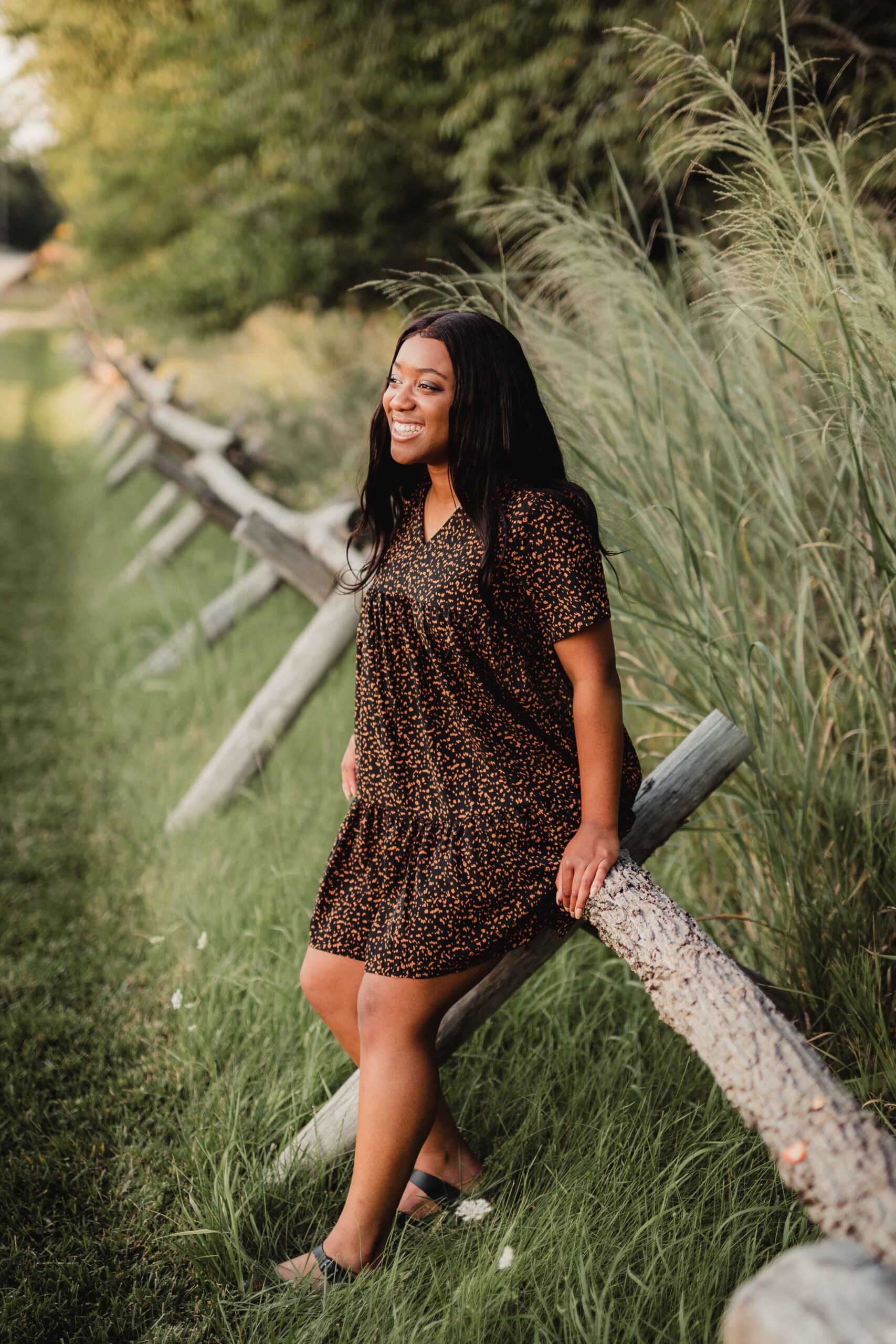 Senior pictures Wea Creek Orchard Lafayette, IN