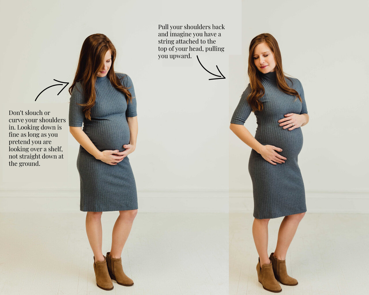 maternity posing tips, photography maternity posing ideas