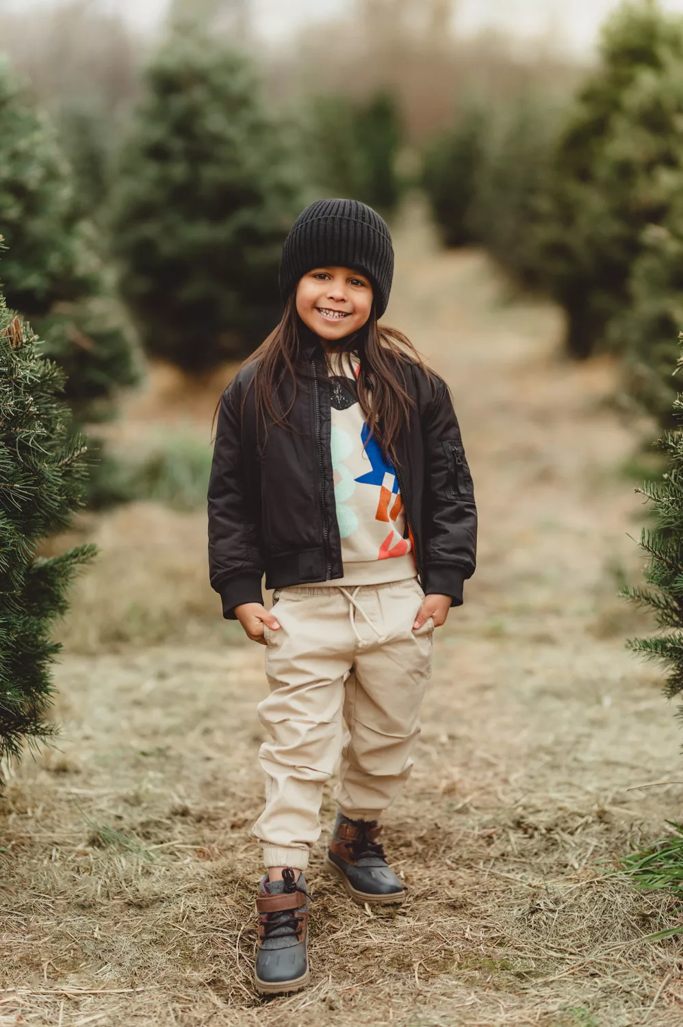 Christmas Tree Farm Session - Kelly McPhail Photography