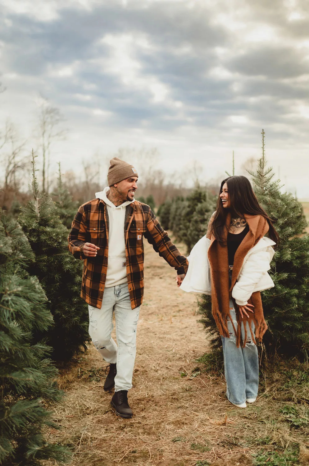 Christmas Tree Farm Session - Kelly McPhail Photography