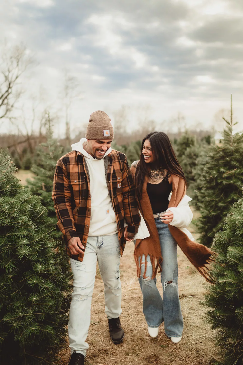 Christmas Tree Farm Session - Kelly McPhail Photography