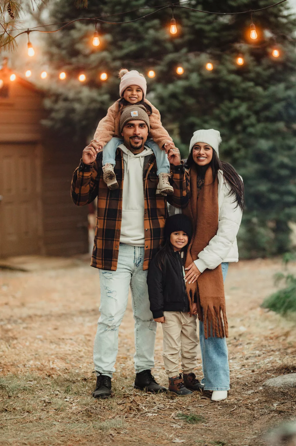 Christmas Tree Farm Session - Kelly McPhail Photography