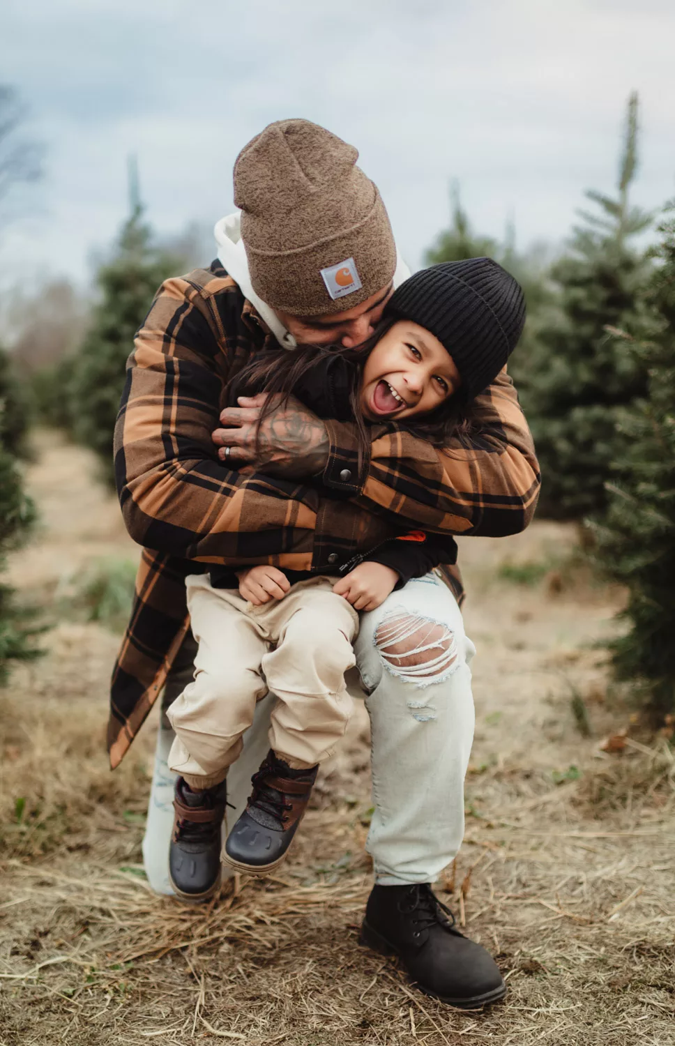 Christmas Tree Farm Session - Kelly McPhail Photography