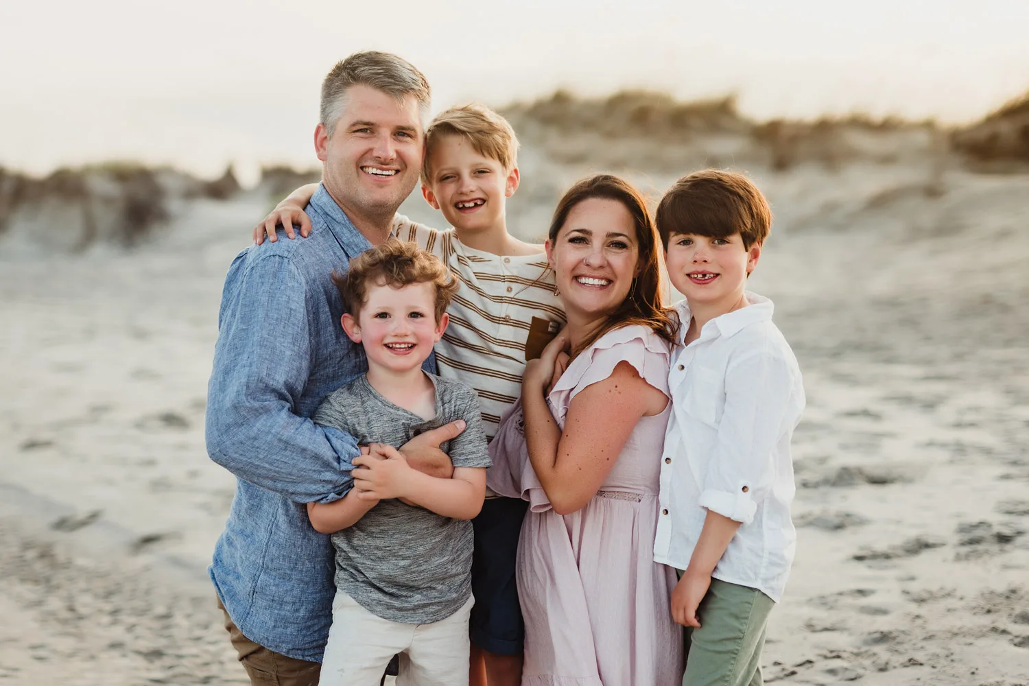 Summer Family Beach Photos at Ocean Isle – Etheridge Family - Kelly McPhail Photography - Kelly McPhail