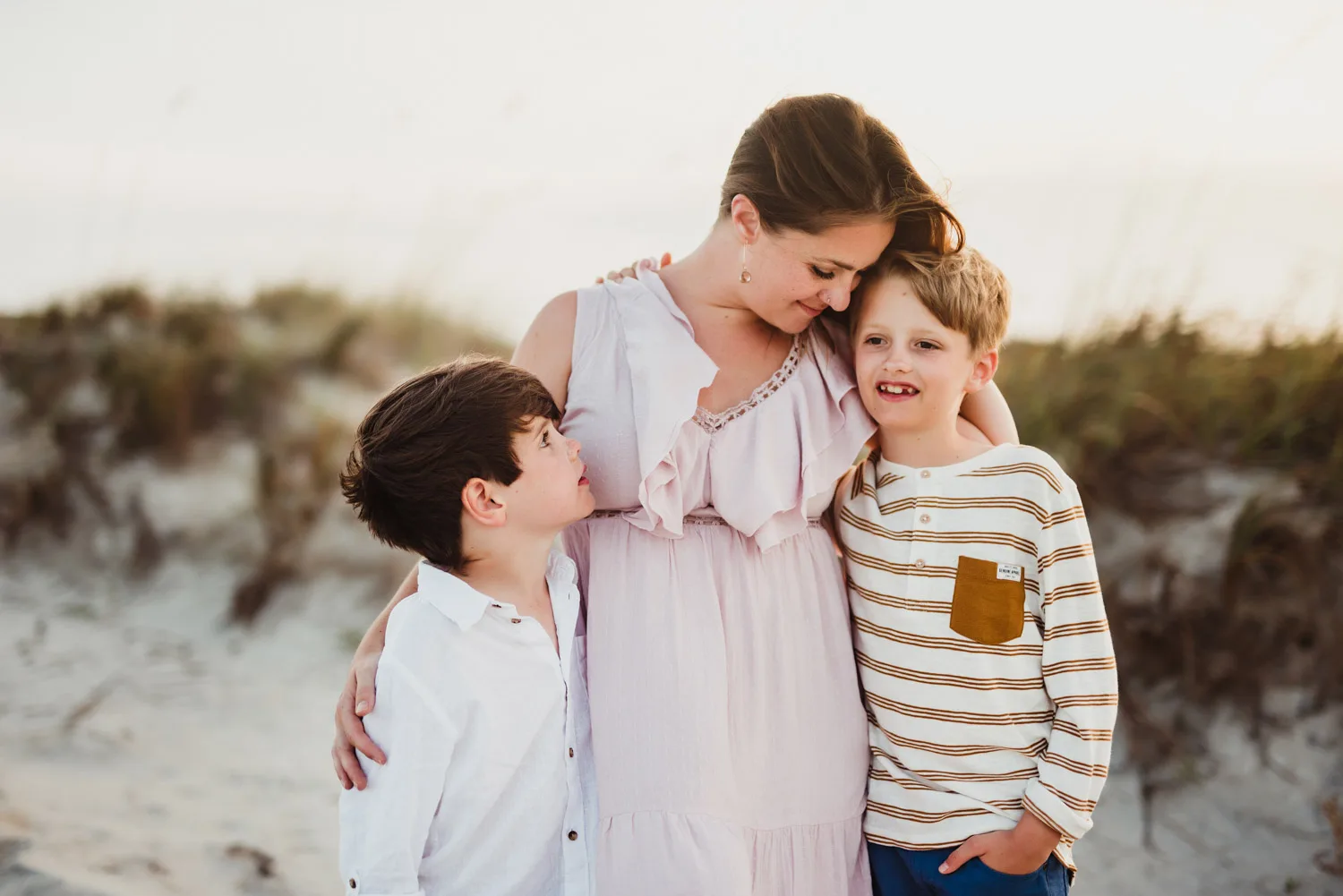 Summer Family Beach Photos at Ocean Isle – Etheridge Family - Kelly McPhail Photography - Kelly McPhail