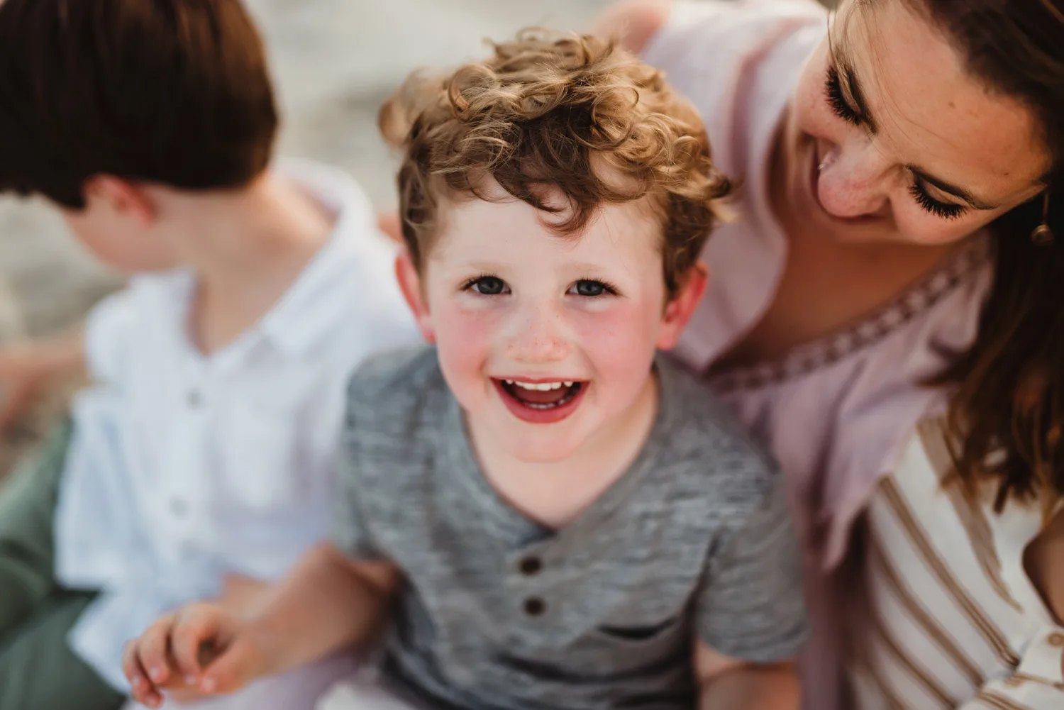 Summer Family Beach Photos at Ocean Isle – Etheridge Family - Kelly McPhail Photography - Kelly McPhail