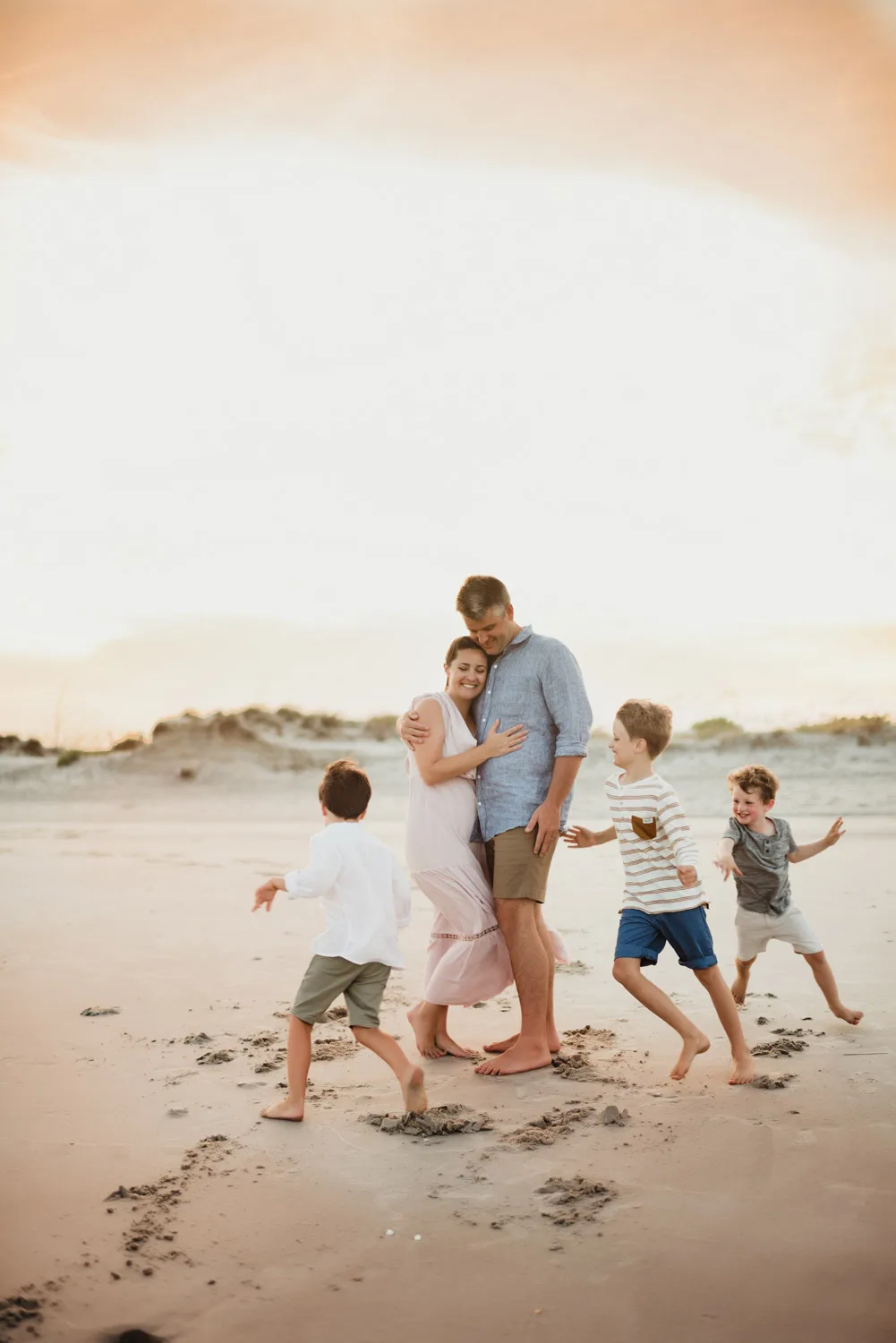 Summer Family Beach Photos at Ocean Isle – Etheridge Family - Kelly McPhail Photography - Kelly McPhail