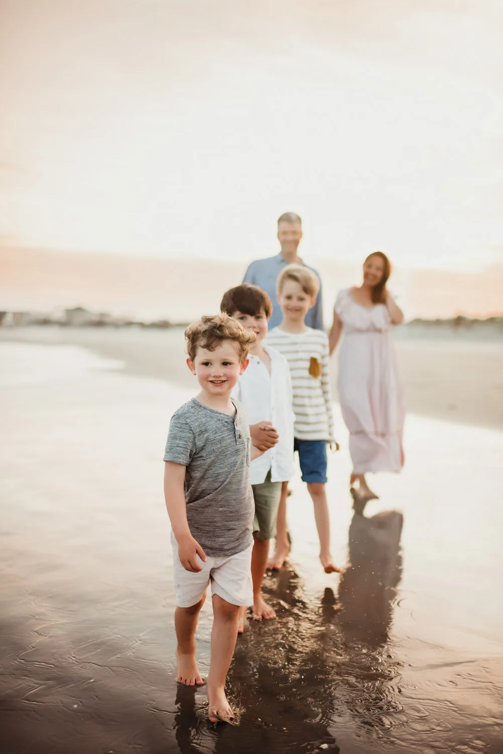 Summer Family Beach Photos at Ocean Isle – Etheridge Family - Kelly McPhail Photography - Kelly McPhail