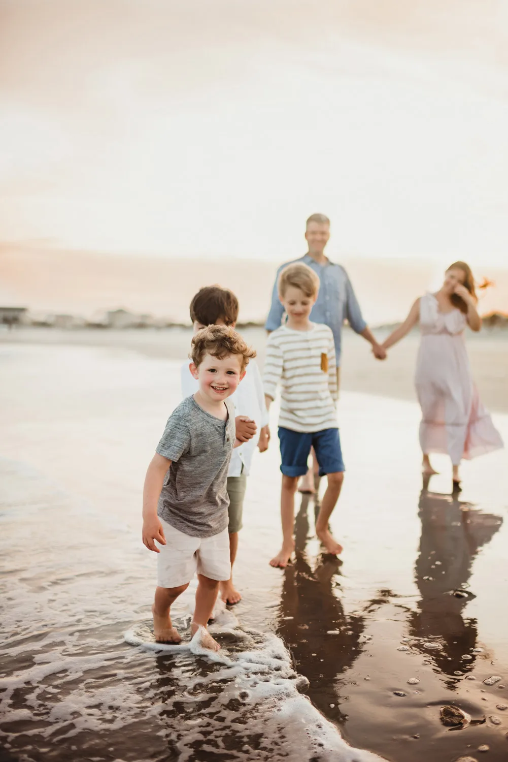 Summer Family Beach Photos at Ocean Isle – Etheridge Family - Kelly McPhail Photography - Kelly McPhail