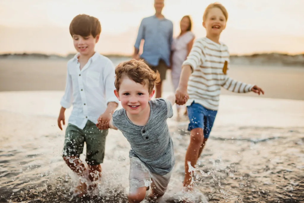 Summer Family Beach Photos at Ocean Isle – Etheridge Family - Kelly McPhail Photography - Kelly McPhail