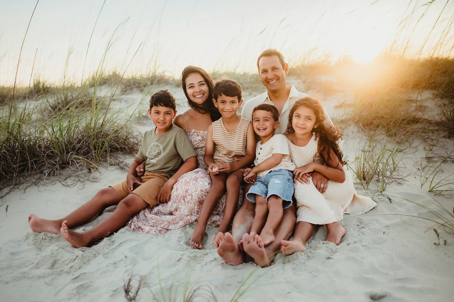 Family Photos at Holden Beach, NC - Kelly McPhail Photography