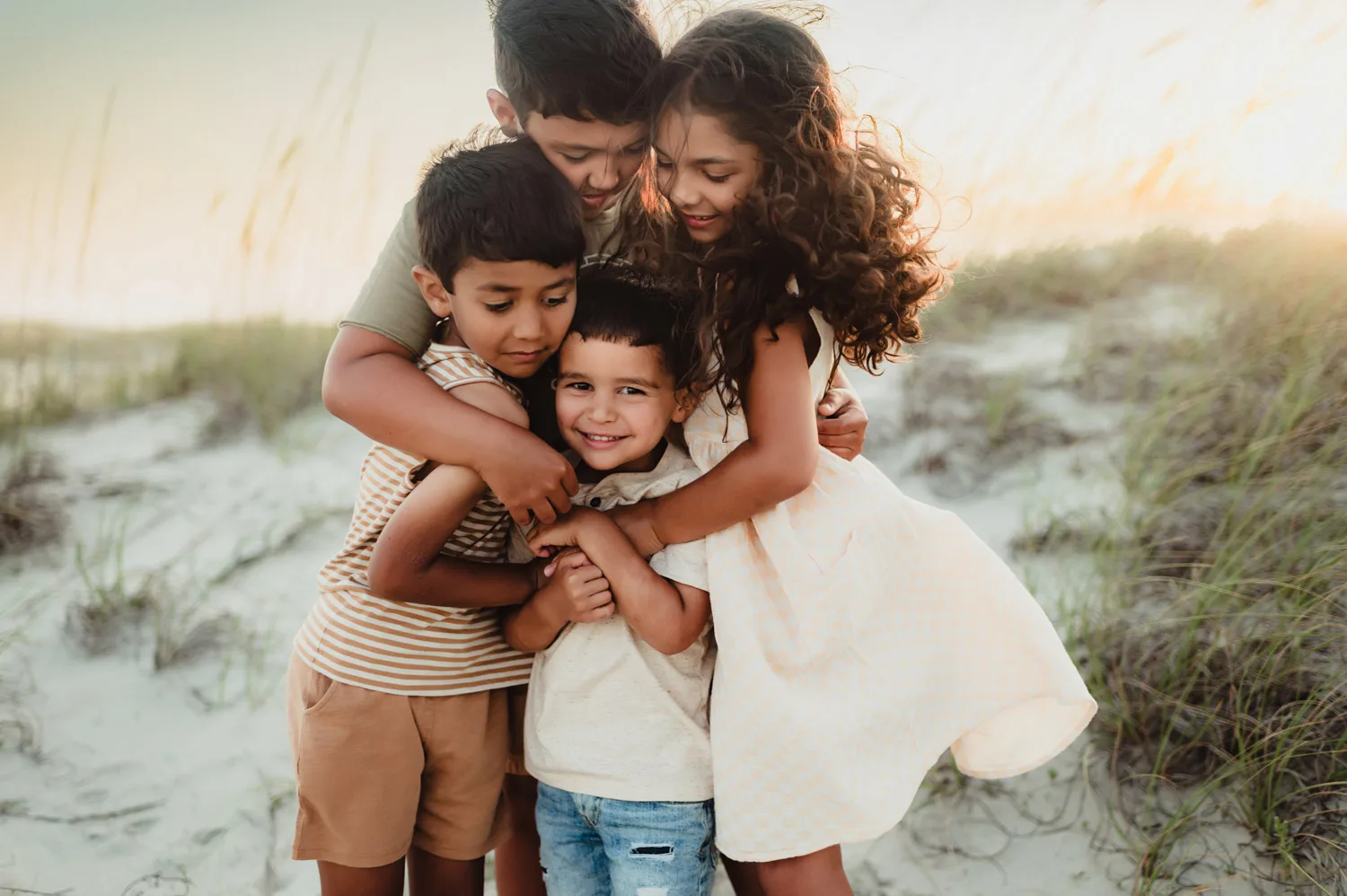 Family Photos at Holden Beach, NC - Kelly McPhail Photography