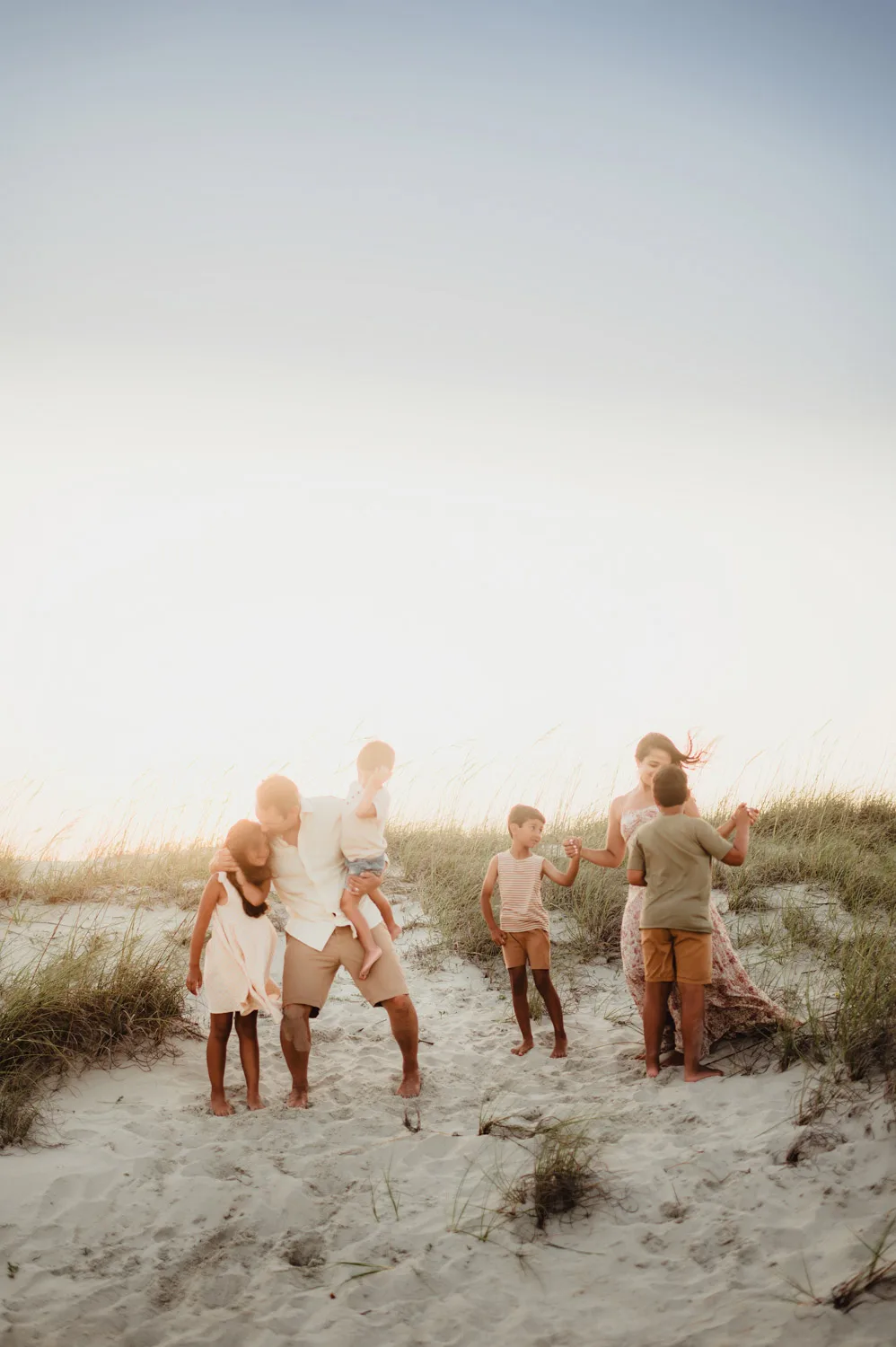 Family Photos at Holden Beach, NC - Kelly McPhail Photography