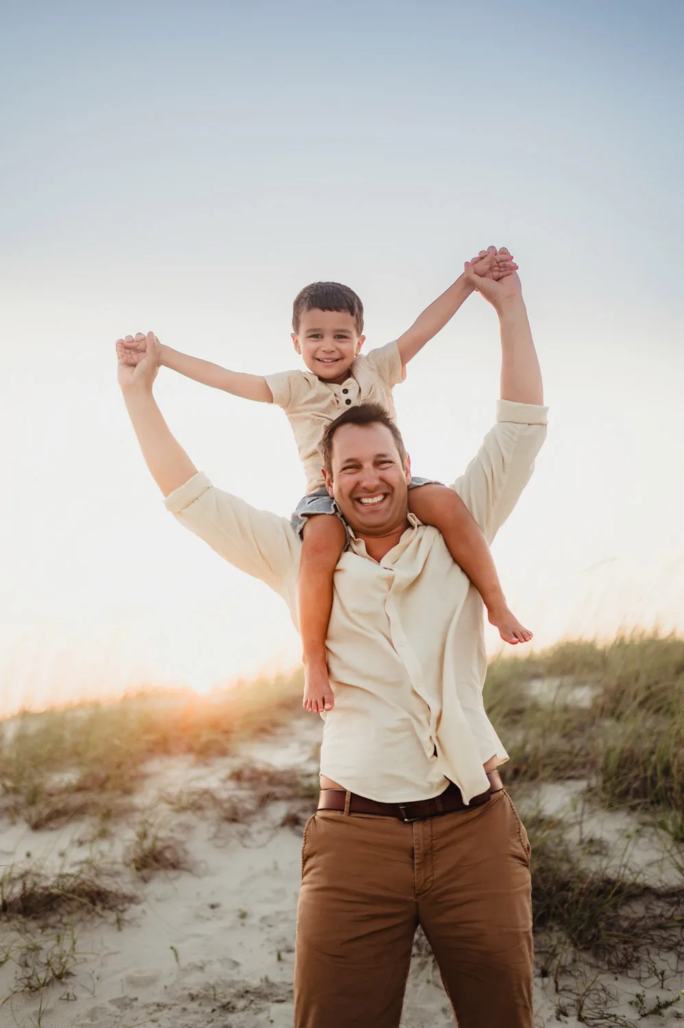 Family Photos at Holden Beach, NC - Kelly McPhail Photography