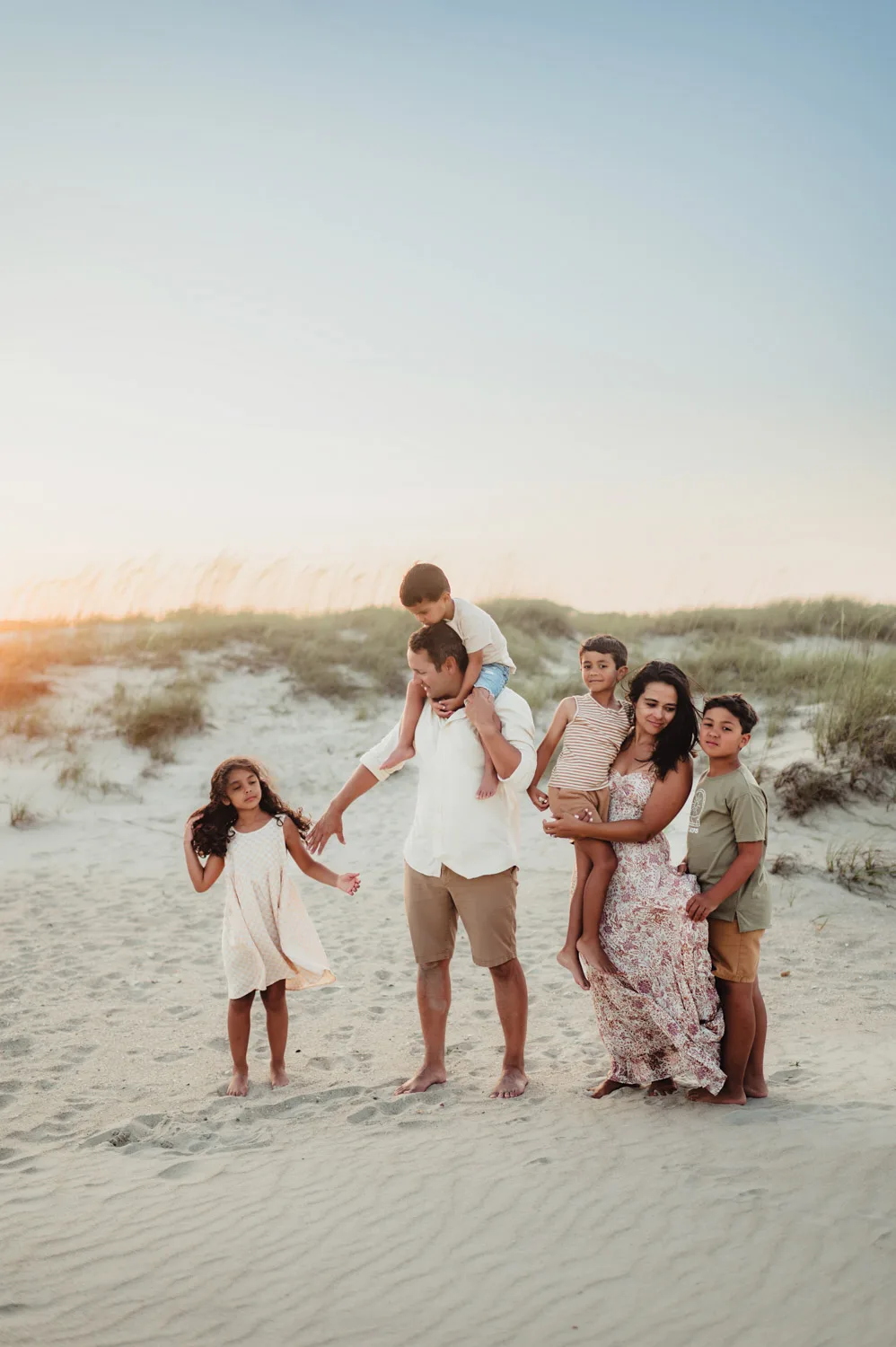 Family Photos at Holden Beach, NC - Kelly McPhail Photography