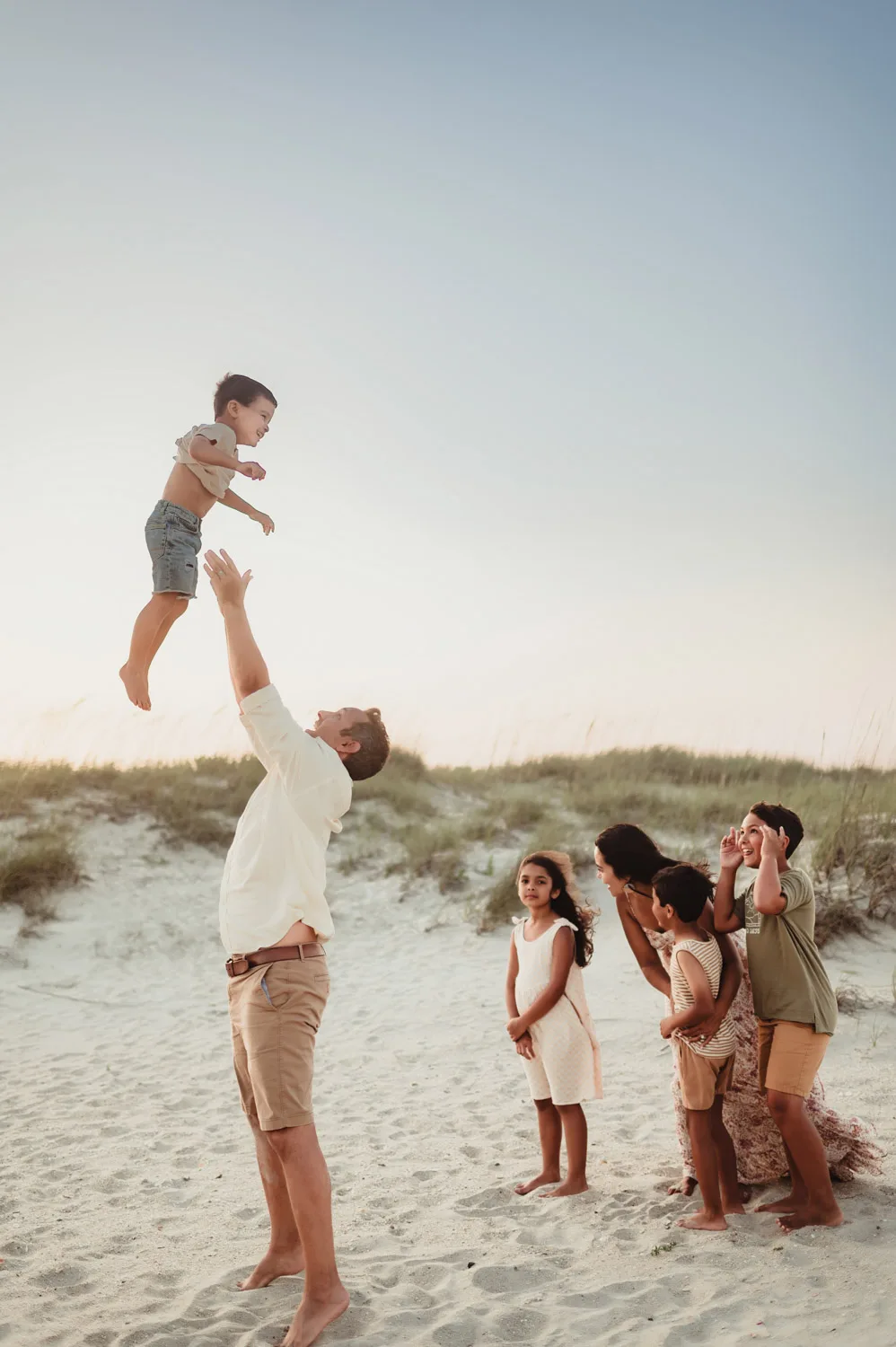 Family Photos at Holden Beach, NC - Kelly McPhail Photography