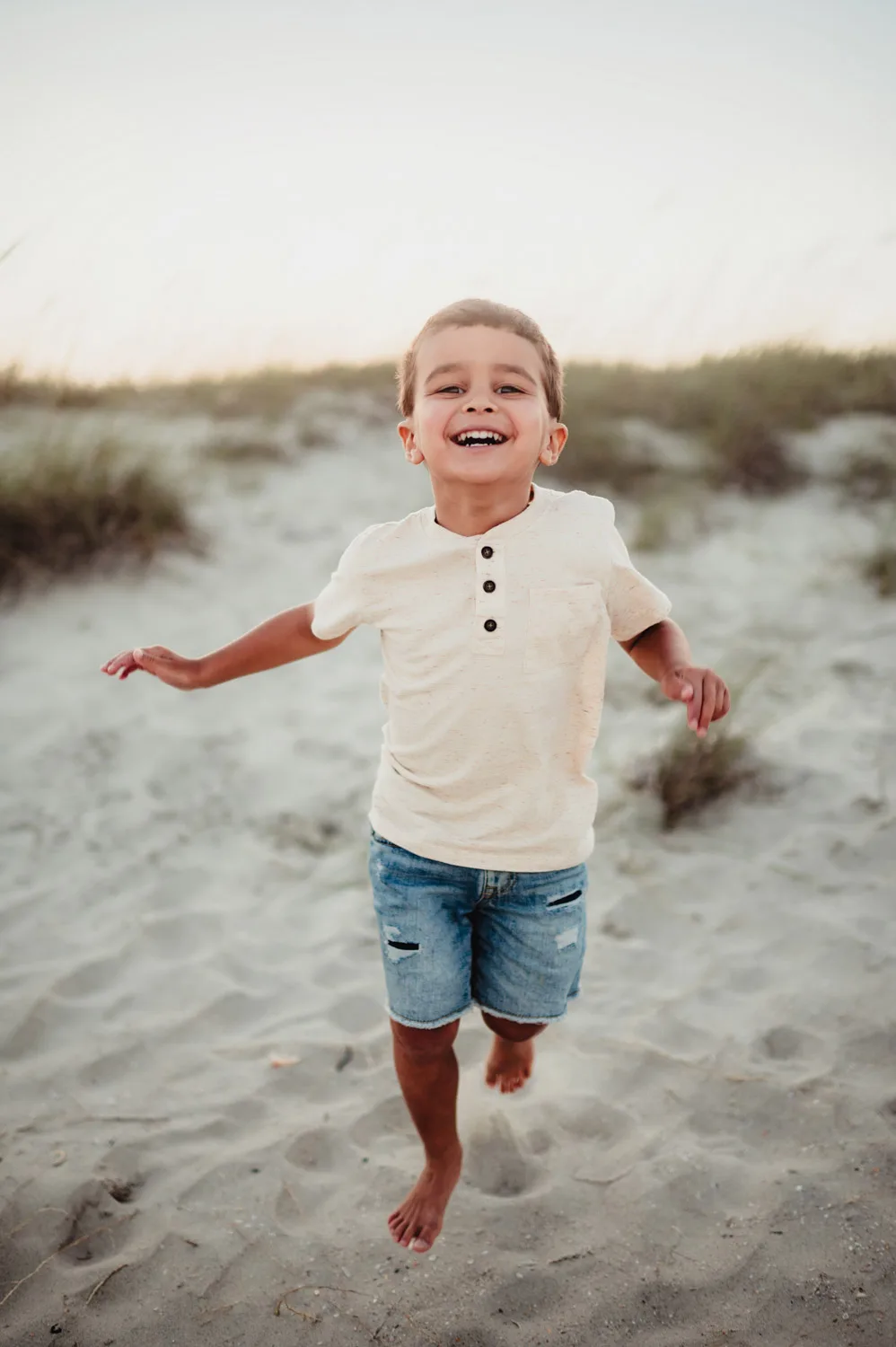 Family Photos at Holden Beach, NC - Kelly McPhail Photography