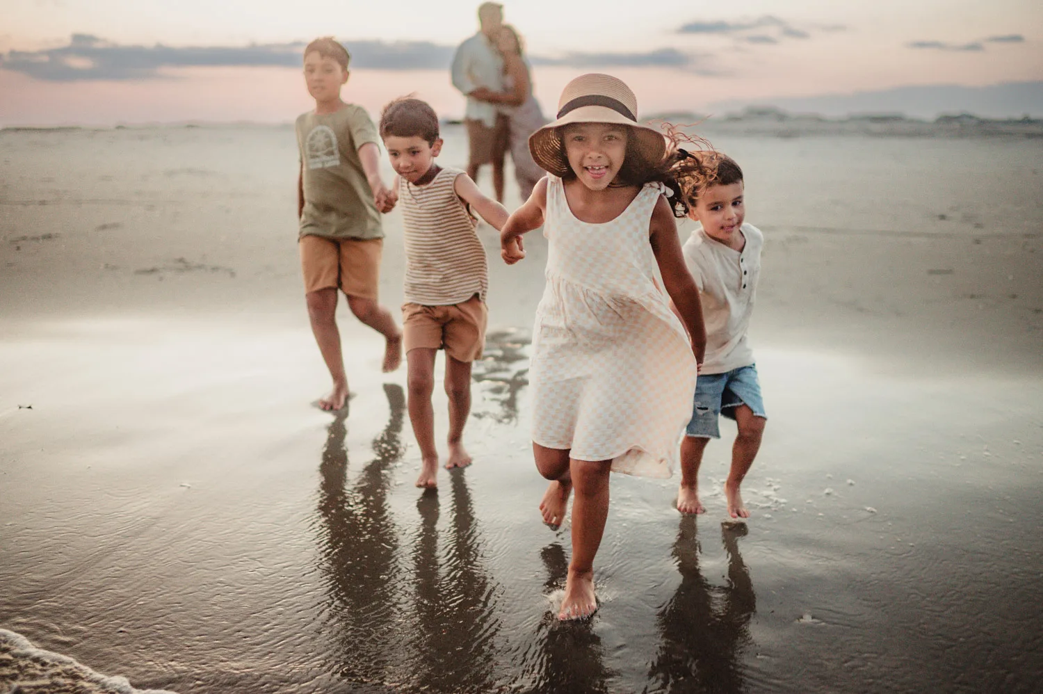 Family Photos at Holden Beach, NC - Kelly McPhail Photography