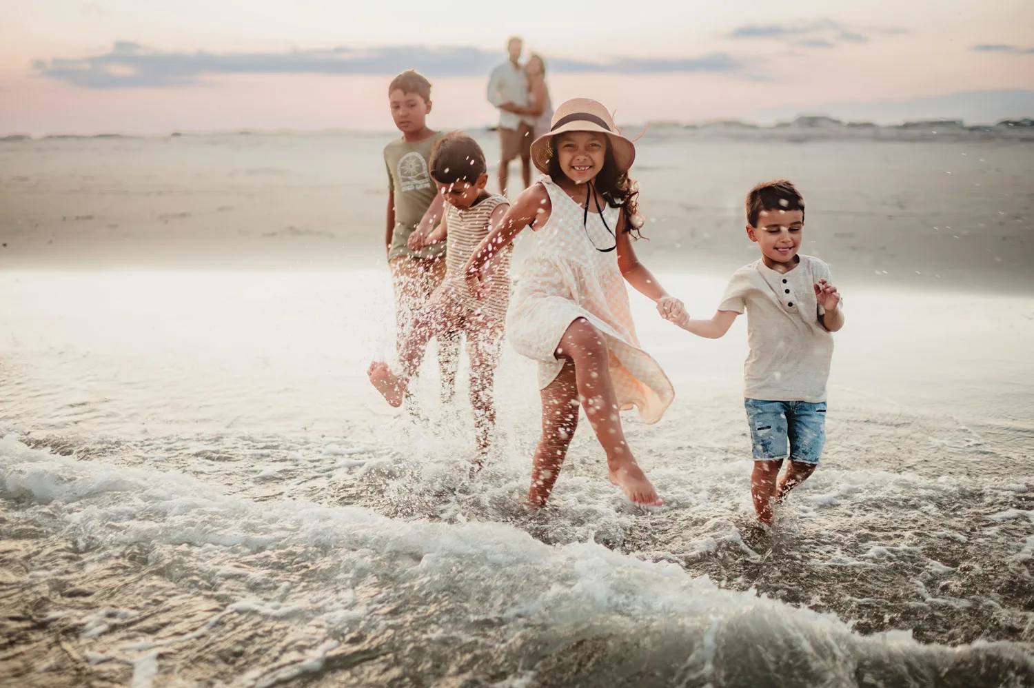 Family Photos at Holden Beach, NC - Kelly McPhail Photography