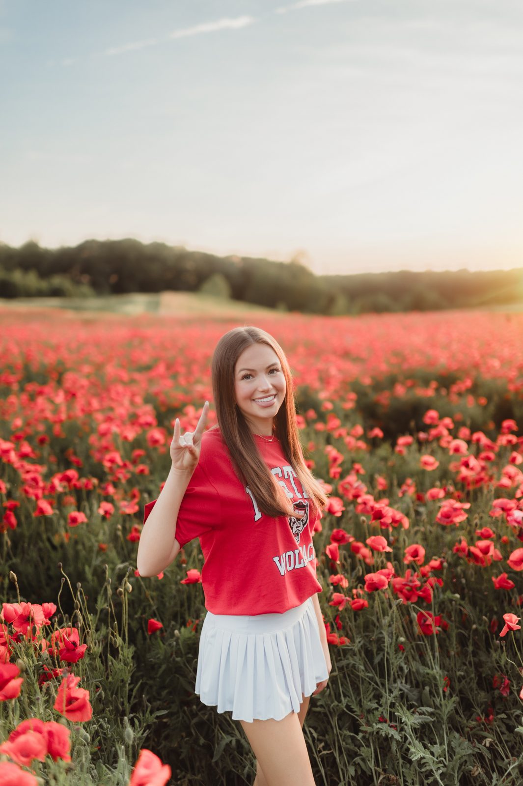 Wildflowers at Golden Hour: Genna’s Senior Session | Greensboro Senior Photographer-Greensboro Senior Photographer 🌼 A Wildflower Field at Golden Hour: Genna’s Senior Session | Greensboro Senior Photographer - Kelly McPhail Photography