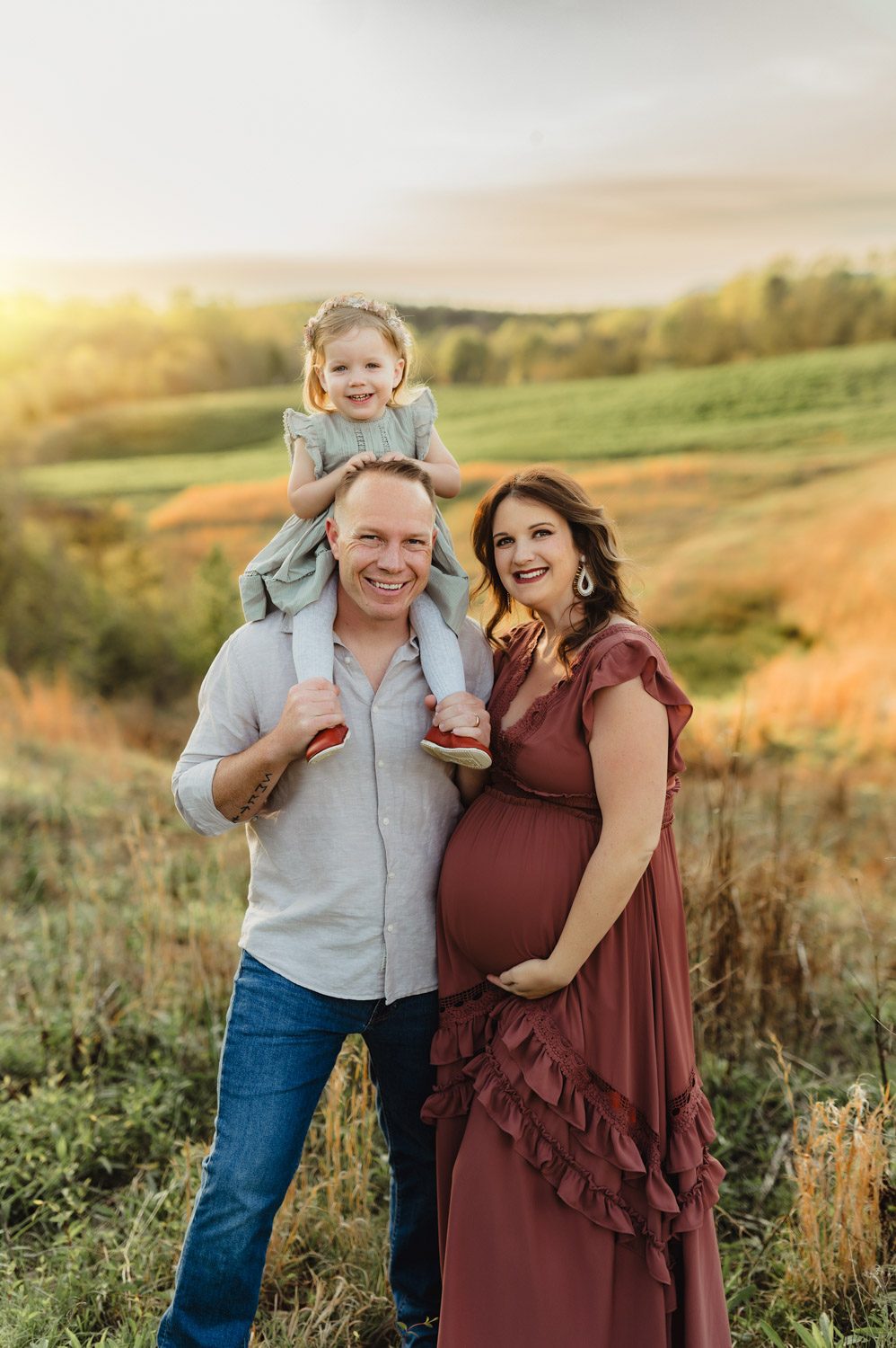 Expecting Baby #2: Golden Hour Maternity Photos in Greensboro-Greensboro maternity photos Expecting Baby #2: Golden Hour Maternity Photos in Greensboro - Kelly McPhail Photography