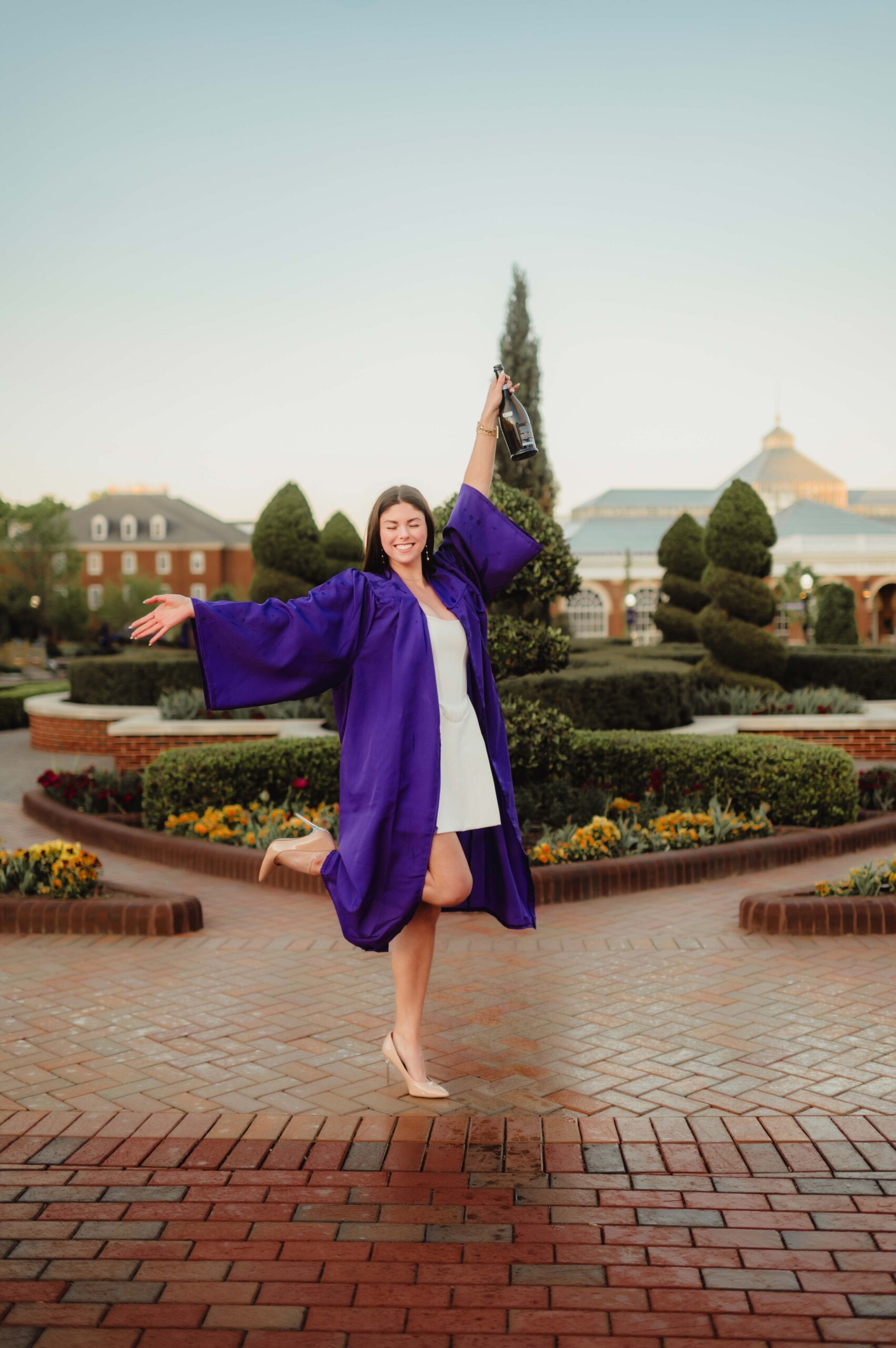 Laura's Graduation Photos at High Point University: Iconic Campus Spots + Champagne Fun-graduation photos at high point university Laura's Graduation Photos at High Point University: Iconic Campus Spots + Champagne Fun - Kelly McPhail Photography