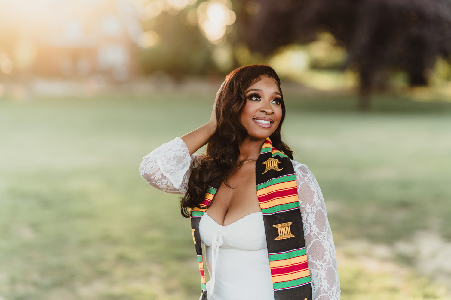 NC A&T Graduation Photos - Victoria’s Golden Hour Session-NC A&T graduation photos NC A&T Graduation Photos - Victoria’s Golden Hour Session - Kelly McPhail Photography