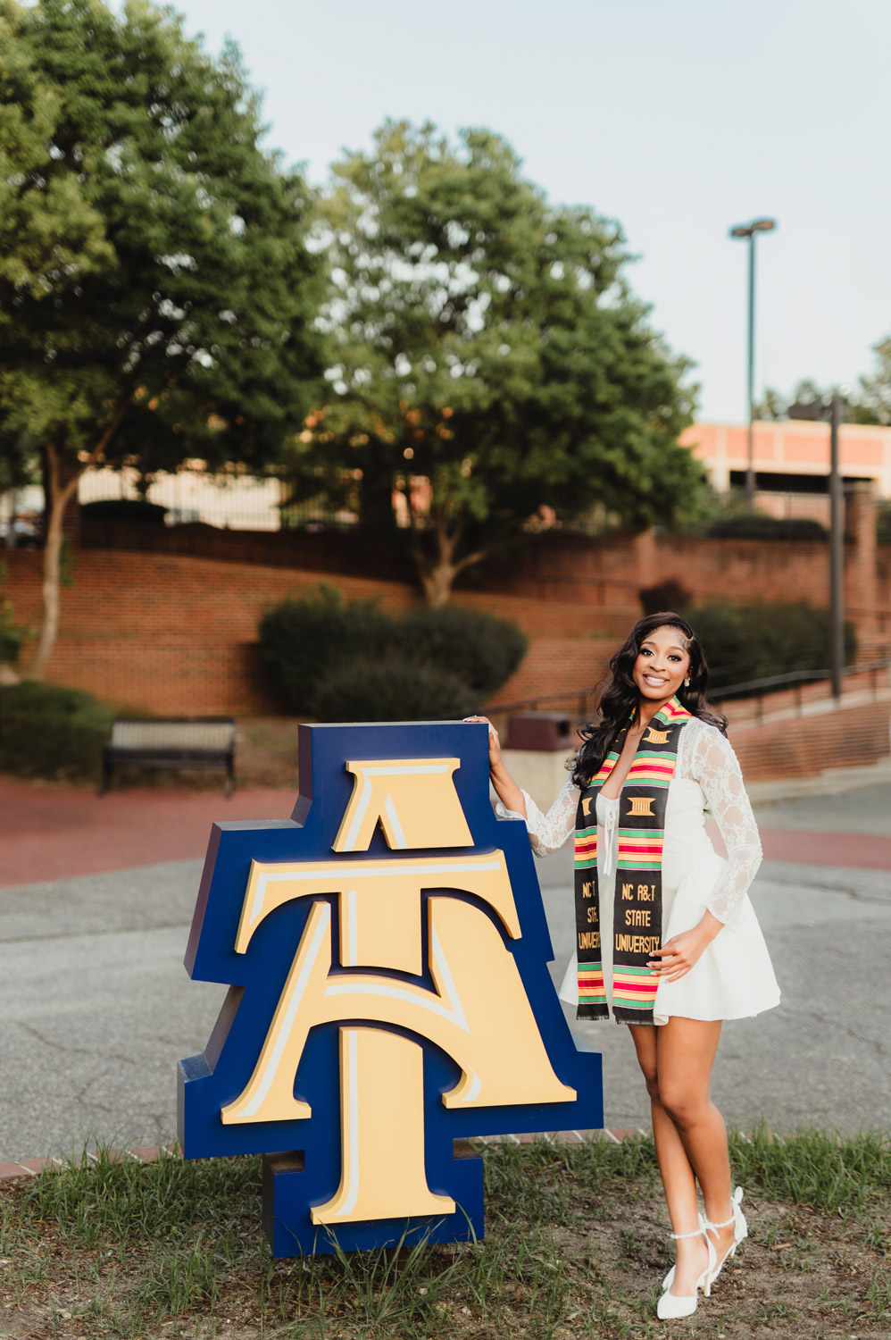 NC A&T Graduation Photos - Victoria’s Golden Hour Session-NC A&T graduation photos NC A&T Graduation Photos - Victoria’s Golden Hour Session - Kelly McPhail Photography
