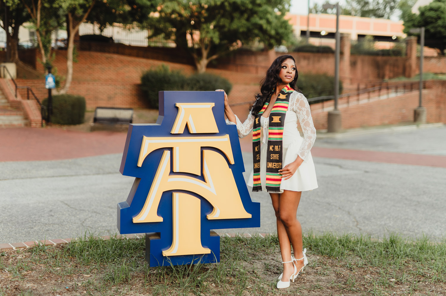 NC A&T Graduation Photos - Victoria’s Golden Hour Session-NC A&T graduation photos NC A&T Graduation Photos - Victoria’s Golden Hour Session - Kelly McPhail Photography