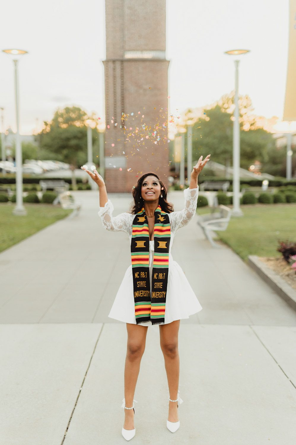 NC A&T Graduation Photos - Victoria’s Golden Hour Session-NC A&T graduation photos NC A&T Graduation Photos - Victoria’s Golden Hour Session - Kelly McPhail Photography