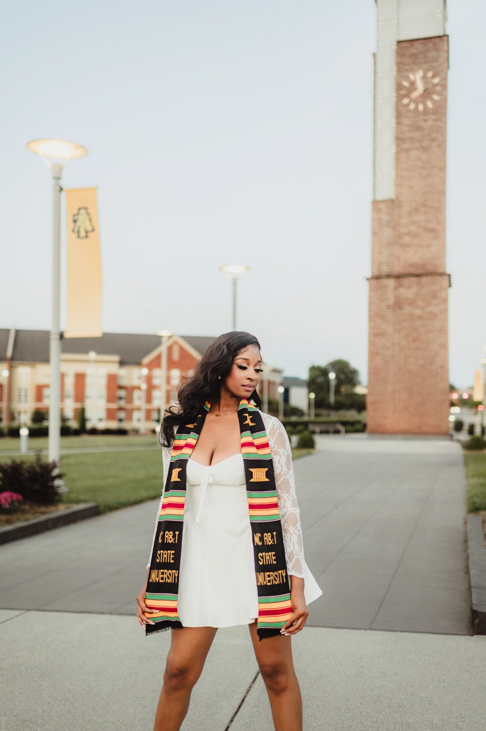 NC A&T Graduation Photos - Victoria’s Golden Hour Session-NC A&T graduation photos NC A&T Graduation Photos - Victoria’s Golden Hour Session - Kelly McPhail Photography