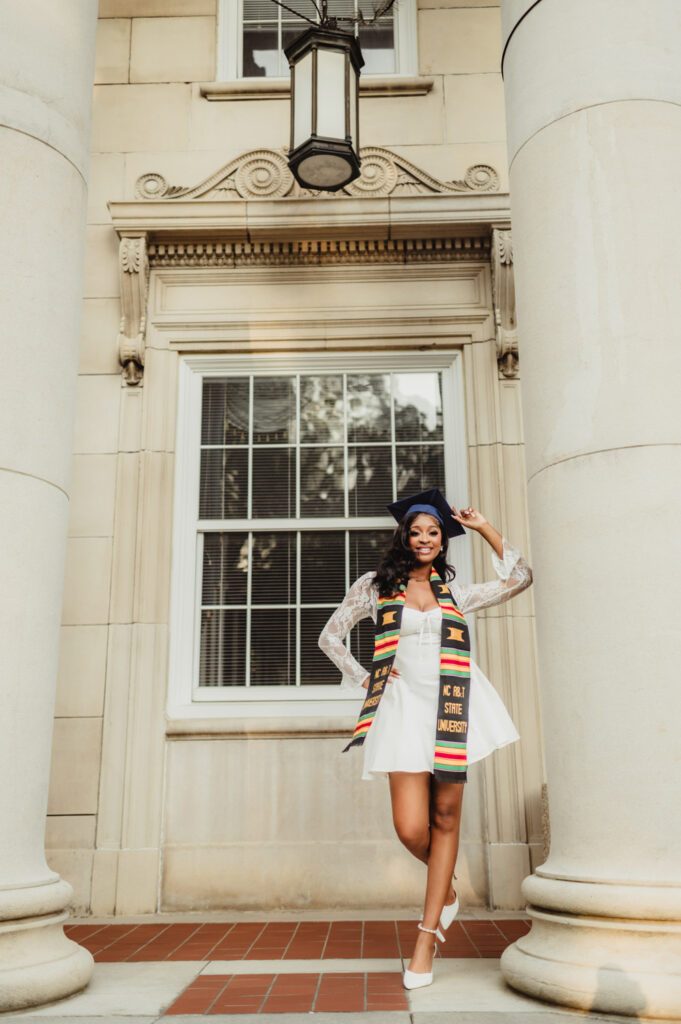 NC A&T Graduation Photos - Victoria’s Golden Hour Session - Kelly ...