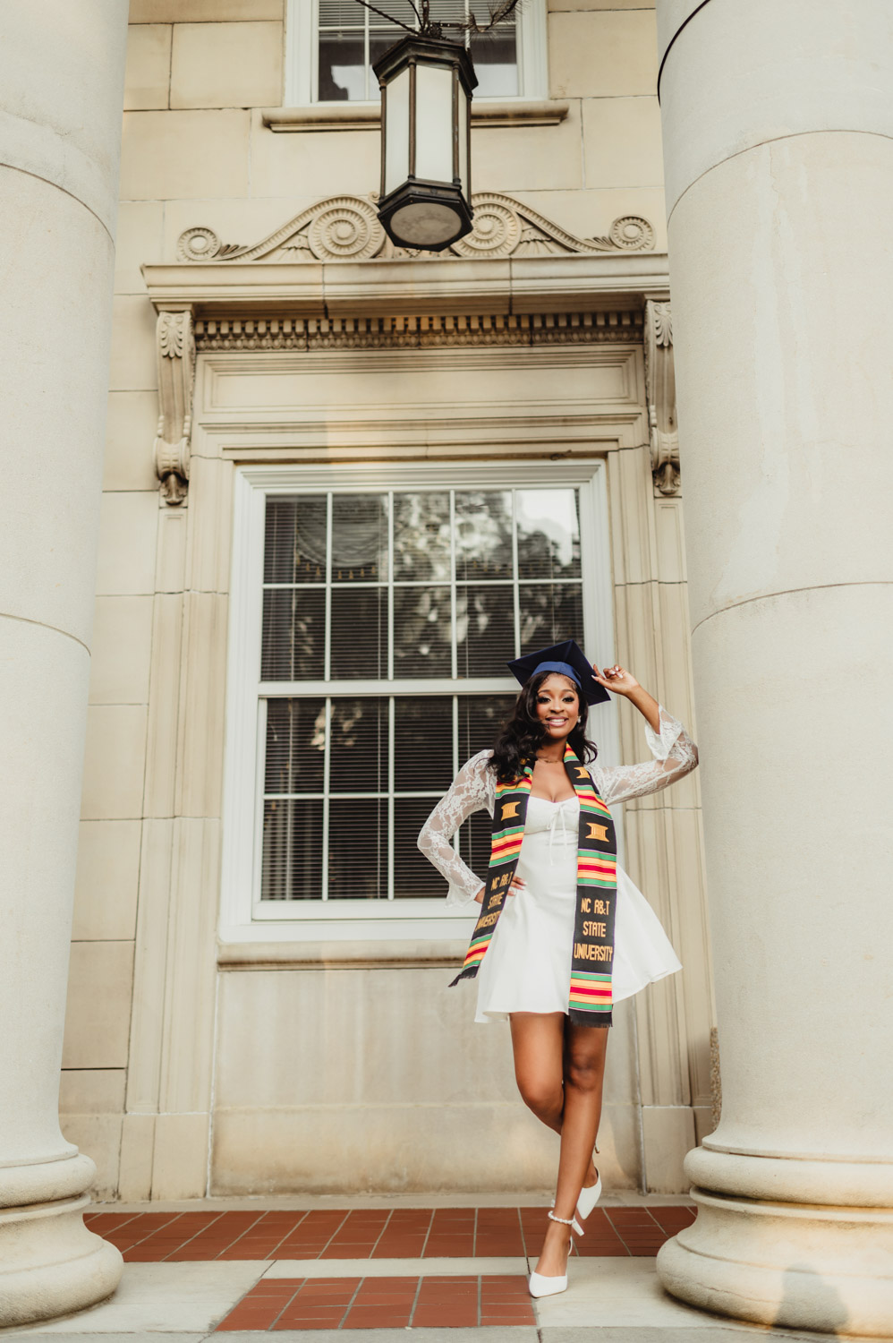 NC A&T Graduation Photos - Victoria’s Golden Hour Session-NC A&T graduation photos NC A&T Graduation Photos - Victoria’s Golden Hour Session - Kelly McPhail Photography