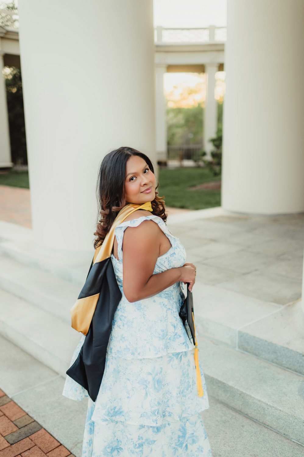 Wake Forest Graduation Photos | Celebrating Aris’s Master’s Degree - Kelly McPhail Photography