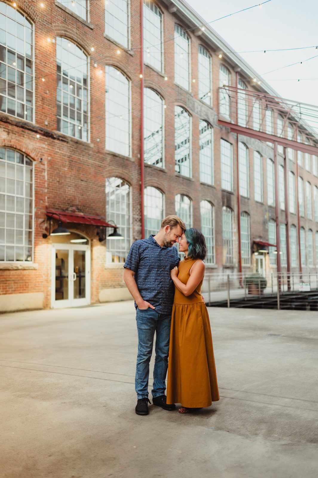 Urban Family Photos at Revolution Mill in Greensboro - Kelly McPhail Photography