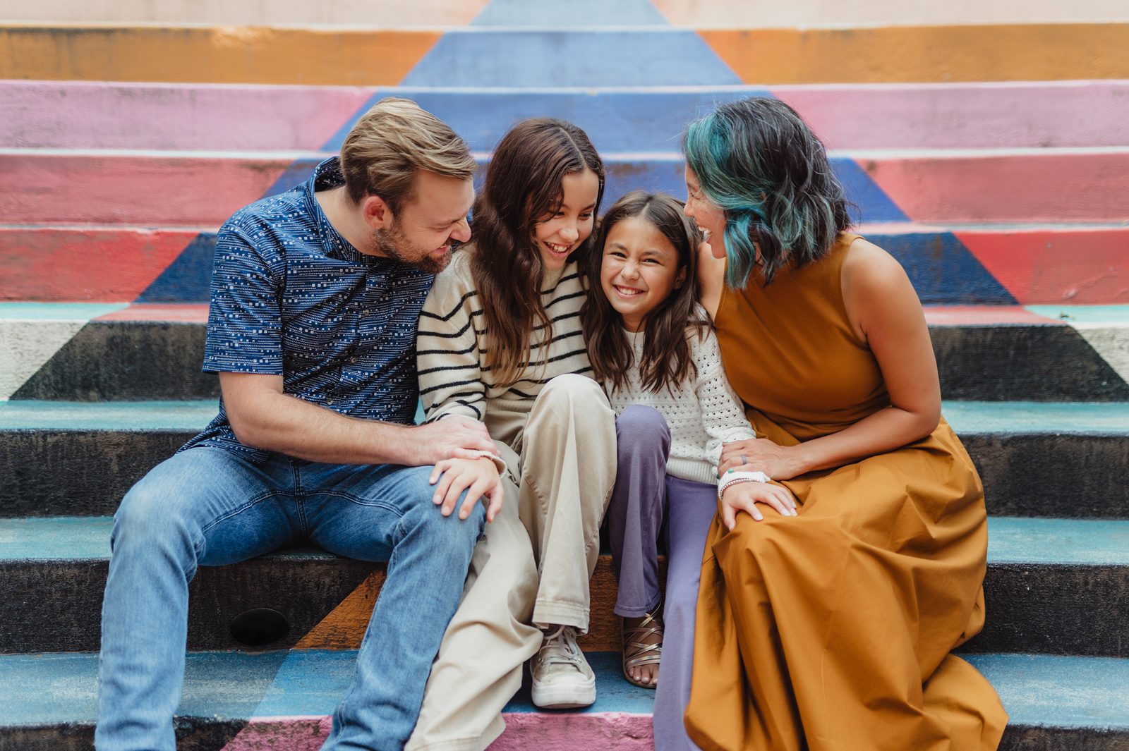 Urban Family Photos at Revolution Mill in Greensboro - Kelly McPhail Photography