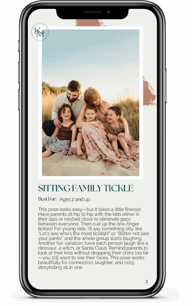 Family Photography Posing Tips: Why Workflow + Poses Work Best Together - Kelly McPhail Photography