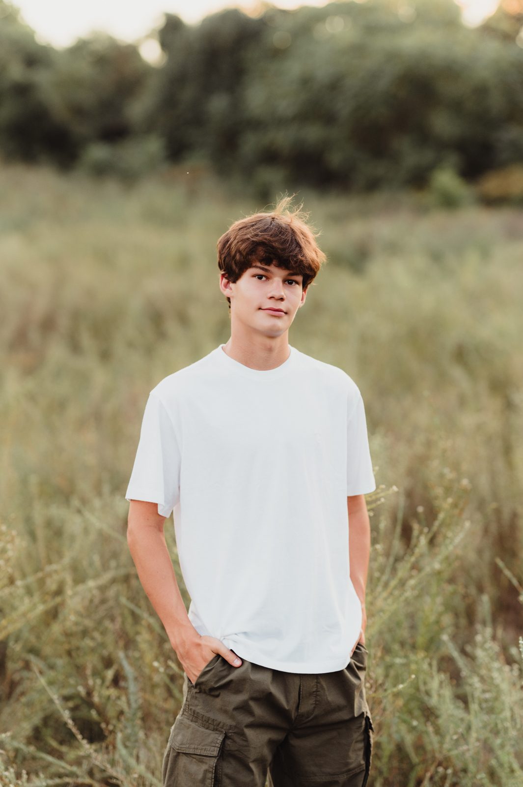 Riley | Greensboro Senior Photos at Revolution Mill - Kelly McPhail Photography