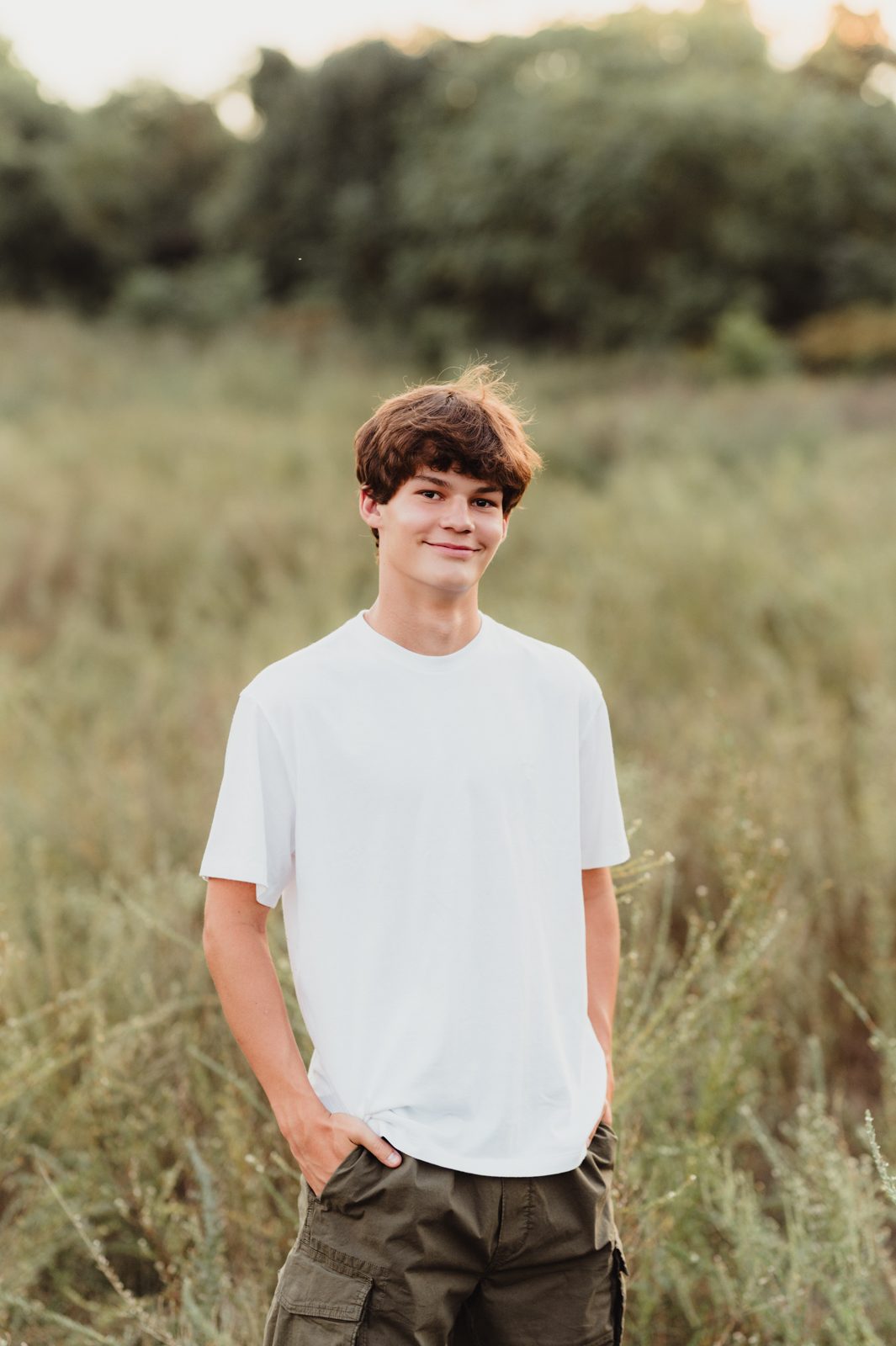 Riley | Greensboro Senior Photos at Revolution Mill - Kelly McPhail Photography