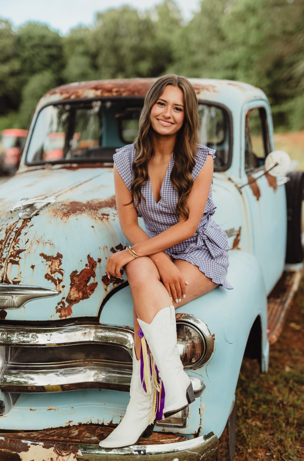 Gabi's Senior Photos | Wildflower Fields, Winston-Salem + What to Wear for Your Senior Session - Kelly McPhail Photography