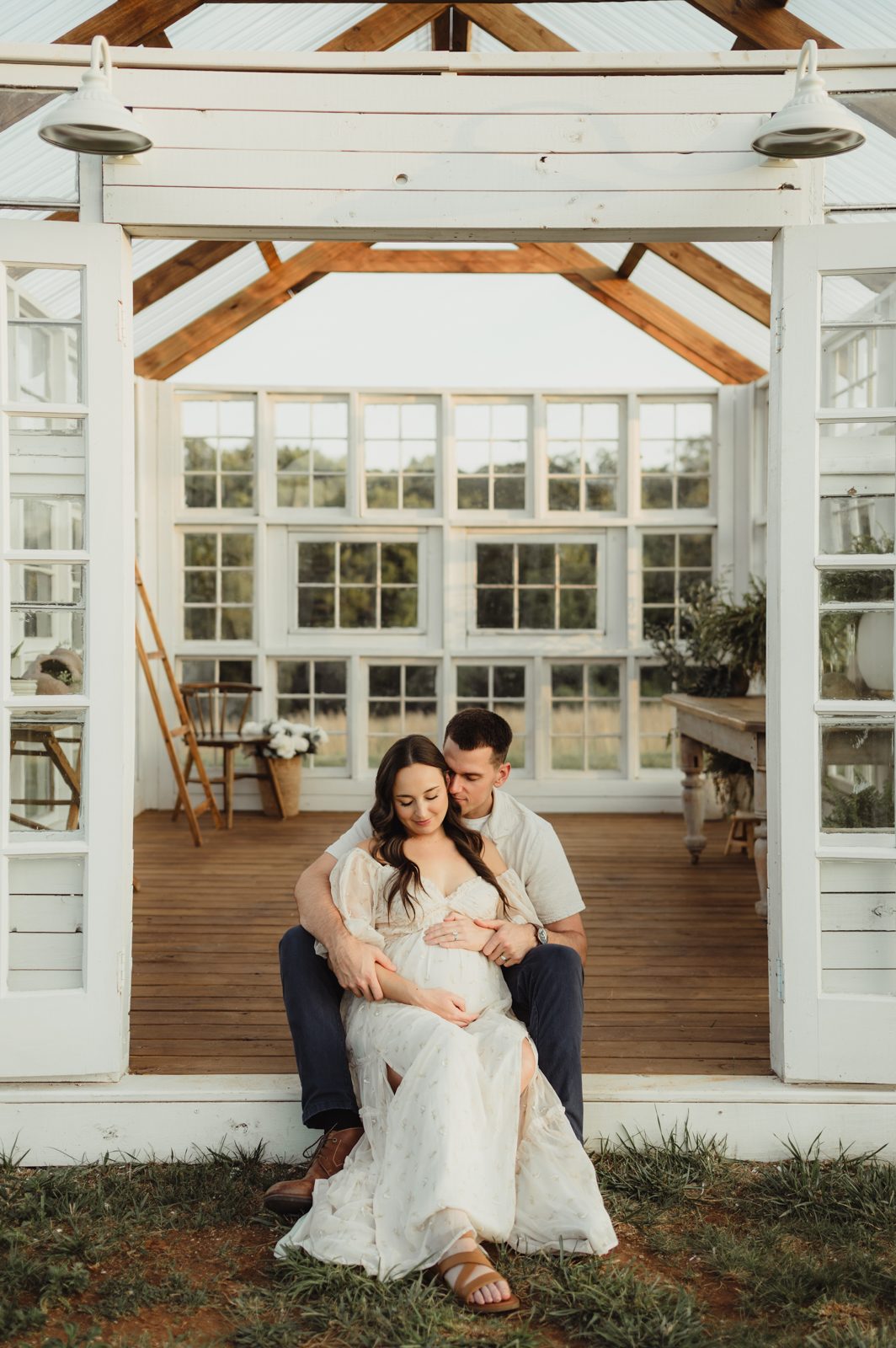 Maternity Photos at The Lone Farm — A Greenhouse Session in Tobaccoville, NC-maternity photos Maternity Photos at The Lone Farm | A Greenhouse Session in Tobaccoville, NC - Kelly McPhail Photography