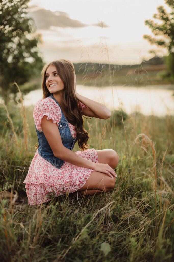 Cowboy Boots and Golden Hour: A Greensboro Senior Session - Kelly McPhail Photography